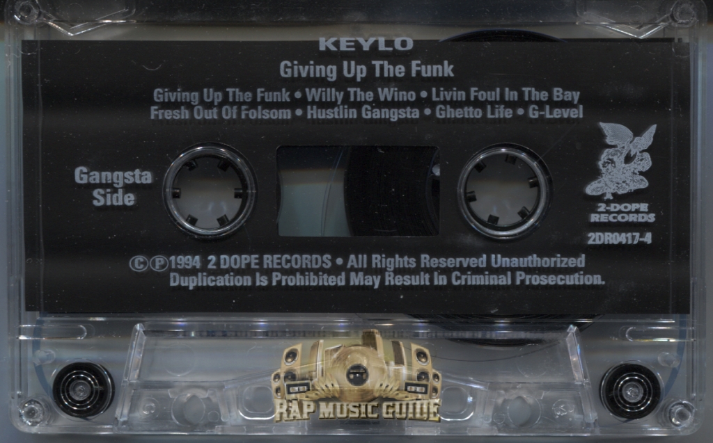 Keylo - Giving Up The Funk: 2nd Press. Cassette Tape | Rap Music Guide
